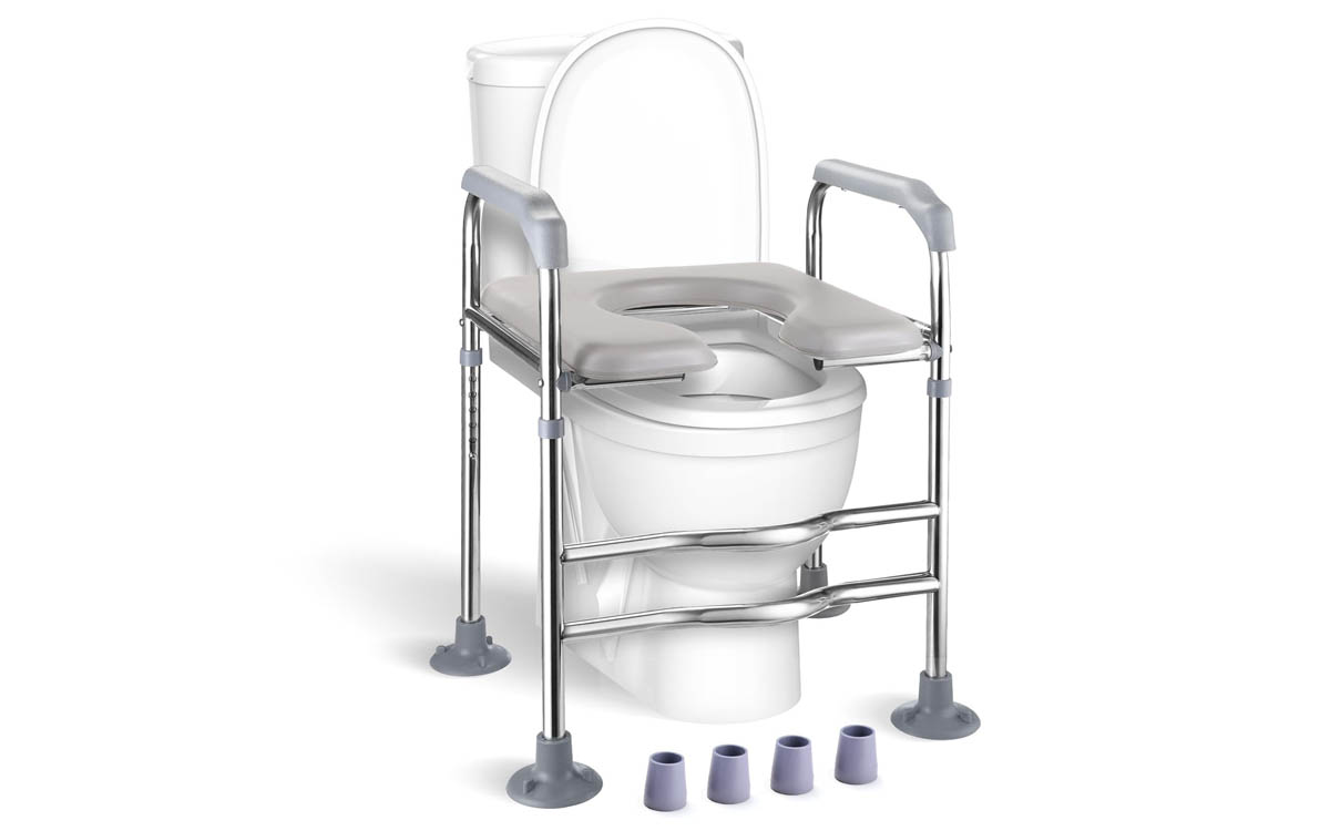 Toilet Seat Riser With Handles in Kampala Uganda. Uganda's leading healthcare and medical mobility equipment companies: contractors, suppliers, manufacturers and installers of physiotherapy equipment/mobility aids in Uganda, East Africa: Uganda, Rwanda, South Sudan, Kenya, Tanzania, DR-Congo. INSOL-Mobility Solutions East Africa, INS Orthotics Ltd. Wheelchairs Uganda. wheelchairsug.com